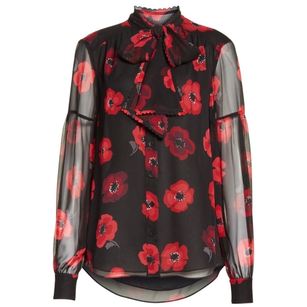 Kate Spade Poppy Blouse
